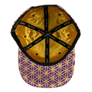 Grassroots - Removable Bear Flower of Life Royal Snapback - Small/Medium - The Cave
