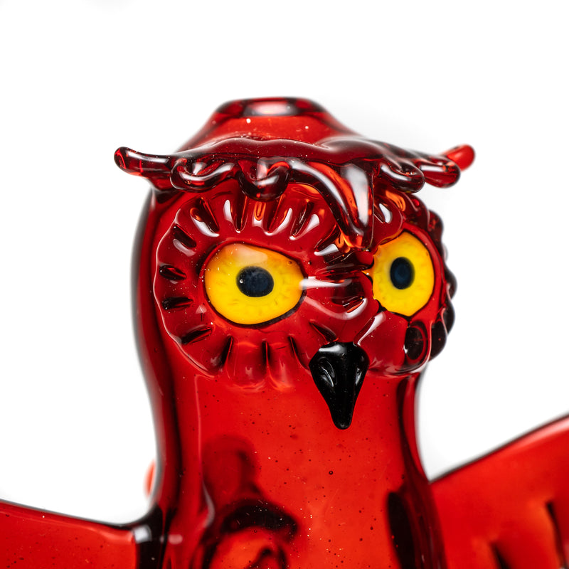Four Winds Flameworks - Monochrome Owl Rig - Ruby Slippers - The Cave
