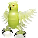 Four Winds Flameworks - Monochrome Owl Rig - UV Lime White Satin - The Cave