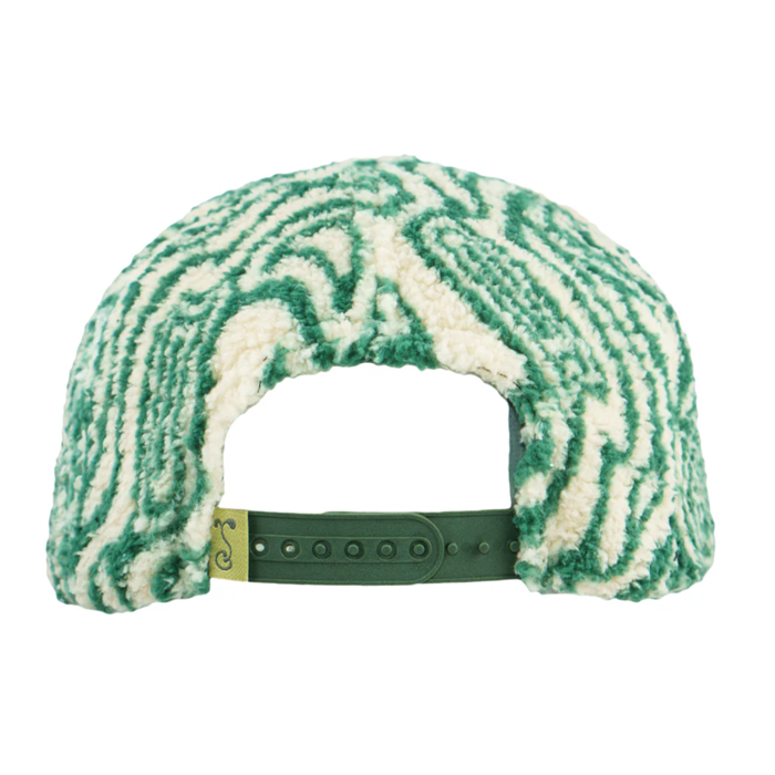 Grassroots - Removable Bear Green Fur Snapback Hat - Small/Medium - The Cave