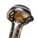 Greenlite - Heavy Spoon Pipe - Fume w/ Twist Cane & Implosion