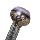 Greenlite - Heavy Spoon Pipe - Fume w/ Twist Cane & Implosion