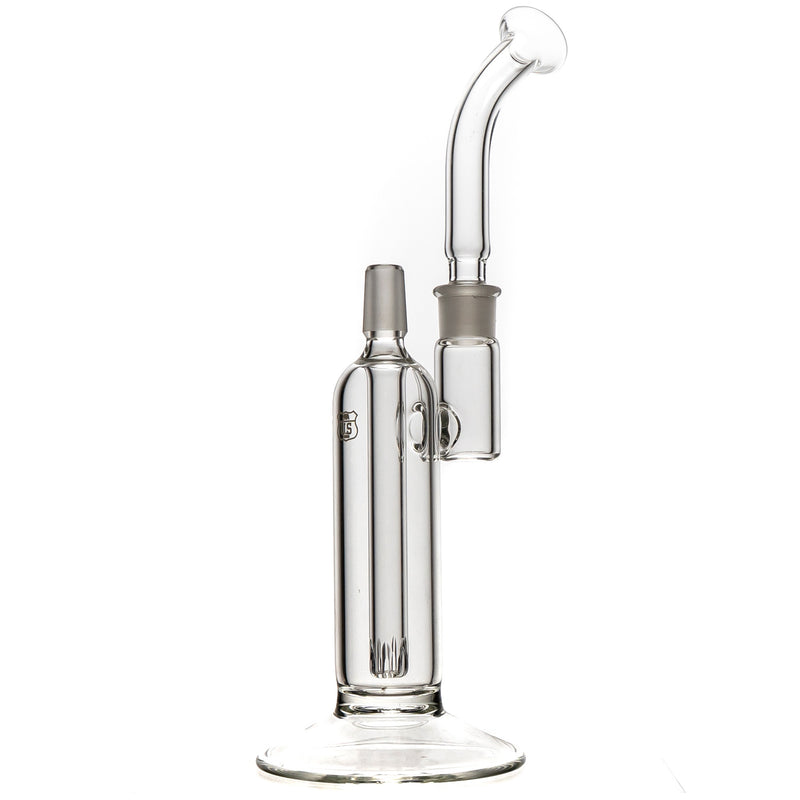 US Tubes - Tall Pull Bowl Bubbler - White Highway Label