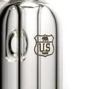 US Tubes - Tall Pull Bowl Bubbler - White Highway Label