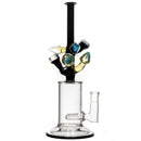 Gridded Horizon Perc - Dichro Crystal Neck