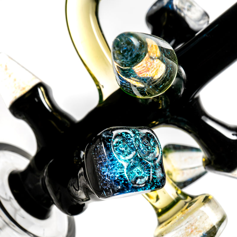 Gridded Horizon Perc - Dichro Crystal Neck