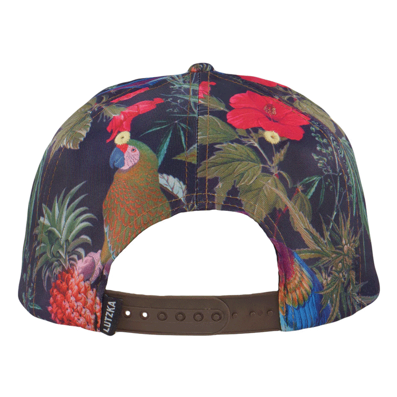 Grassroots - Greg Lutzka Ganja Bahama Taffy Snapback Hat - Large/XL - The Cave