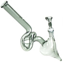 Goo Roo Designs - Tot Lay Down Waterpipe - Smoke - The Cave
