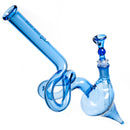 Goo Roo Designs - Tot Lay Down Waterpipe - Blue - The Cave