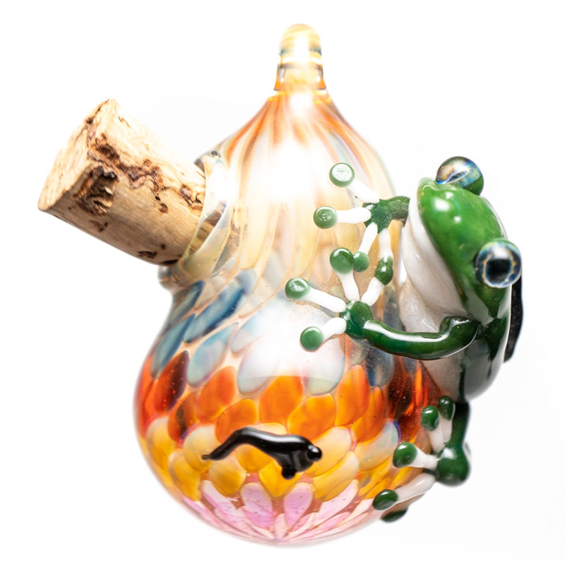 Kengtaro - Frog Jar Pendant - Green - The Cave