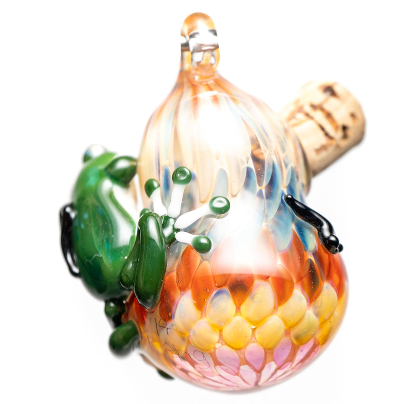 Kengtaro - Frog Jar Pendant - Green - The Cave