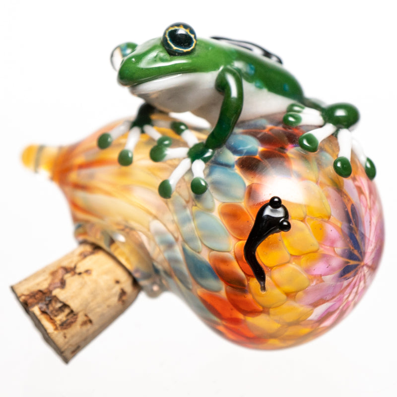 Kengtaro - Frog Jar Pendant - Green - The Cave
