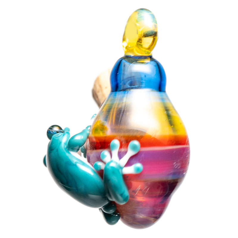 Kengtaro - Frog Jar Pendant - Agua - The Cave