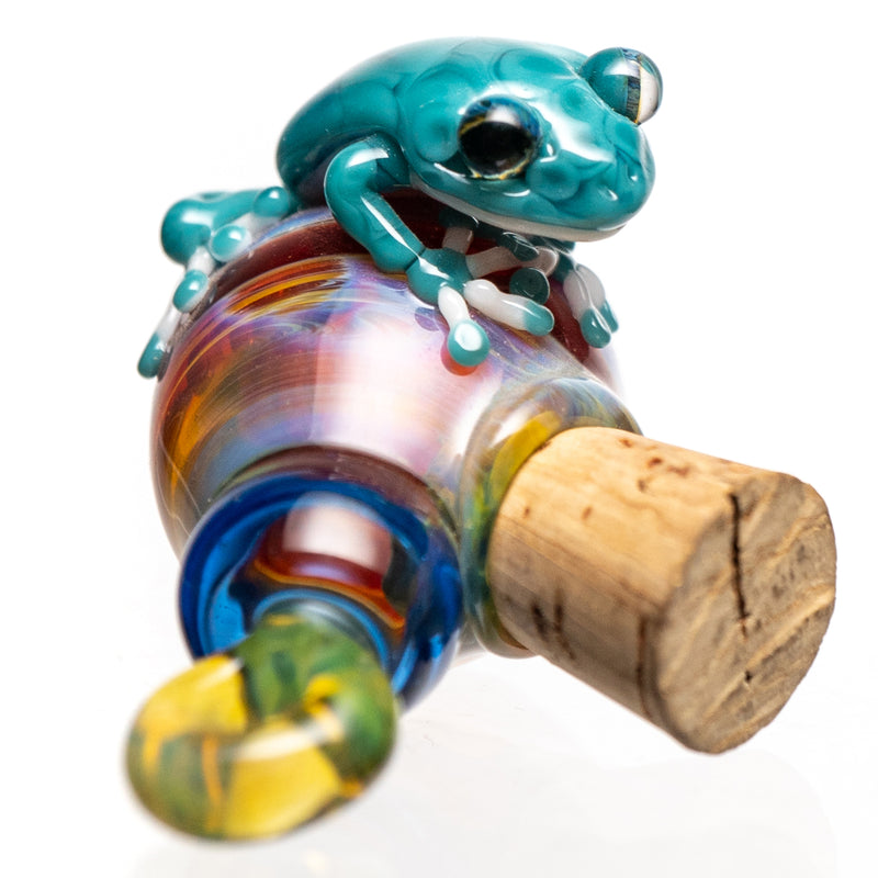 Kengtaro - Frog Jar Pendant - Agua - The Cave