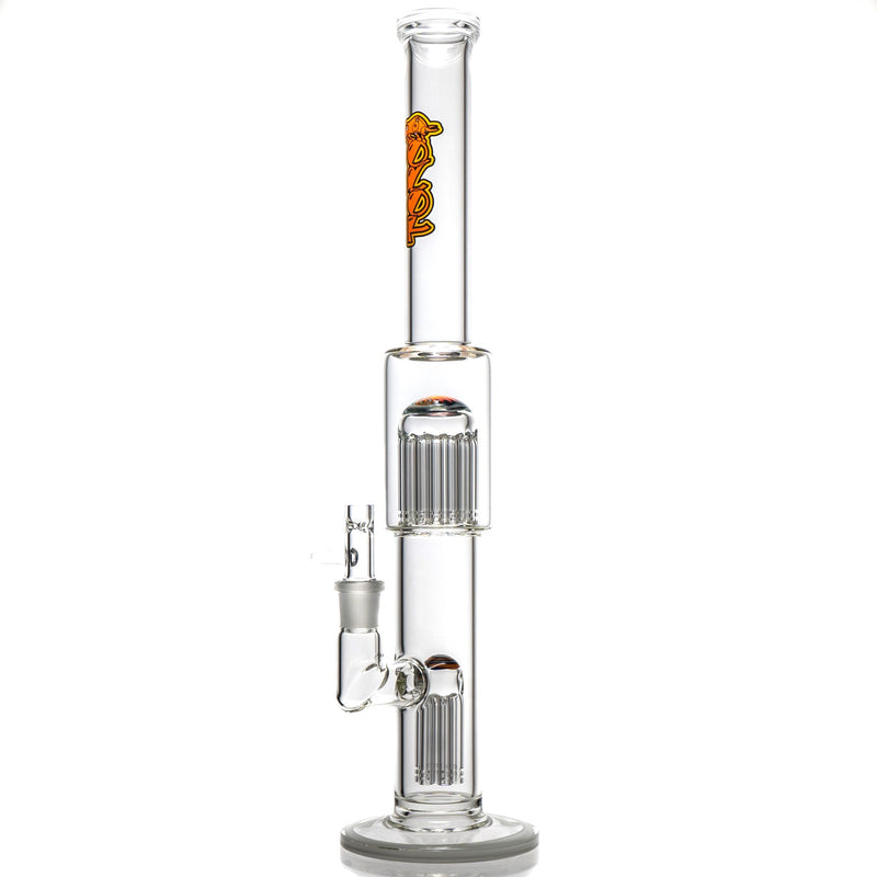 Toro - Full Size - 7/13 - White Satin w/ Fire & Ice Reversal - The Cave