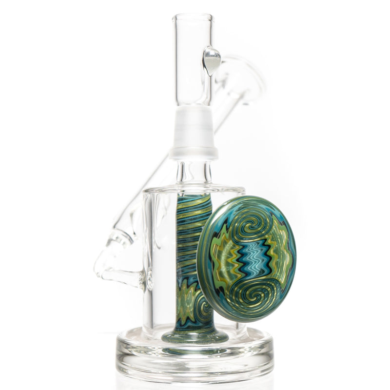 Zoro - Stand Up Bubbler - Green & Blue - The Cave