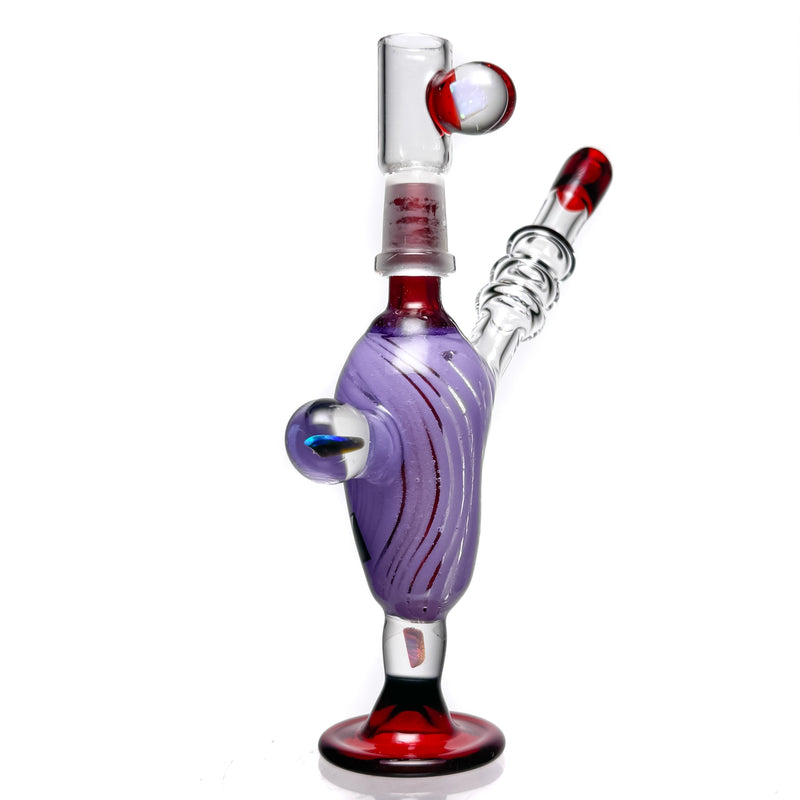 Naby - Footed Bubbler - Wysteria & Red Elvis - The Cave