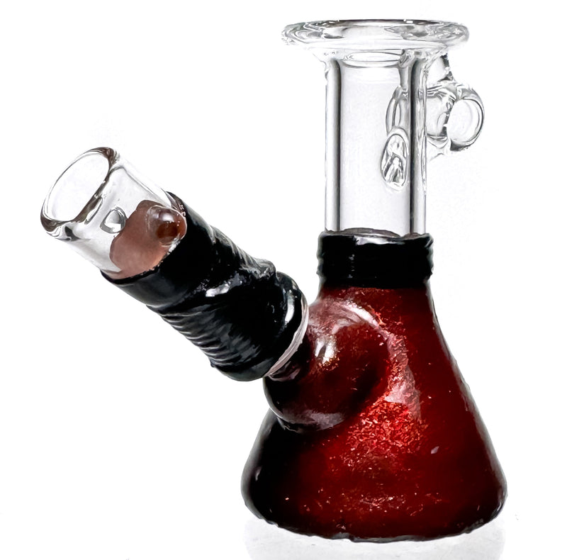 K-Nine x Big Pizzle - Tiny Tube - Red & Black Plated Patina - The Cave