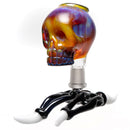 Carsten Carlile - Skull Dome & Stand - 14mm - Amber Purple - The Cave
