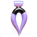 Aaron Vigil - Horn Pendant - Pink Slyme & Black - The Cave