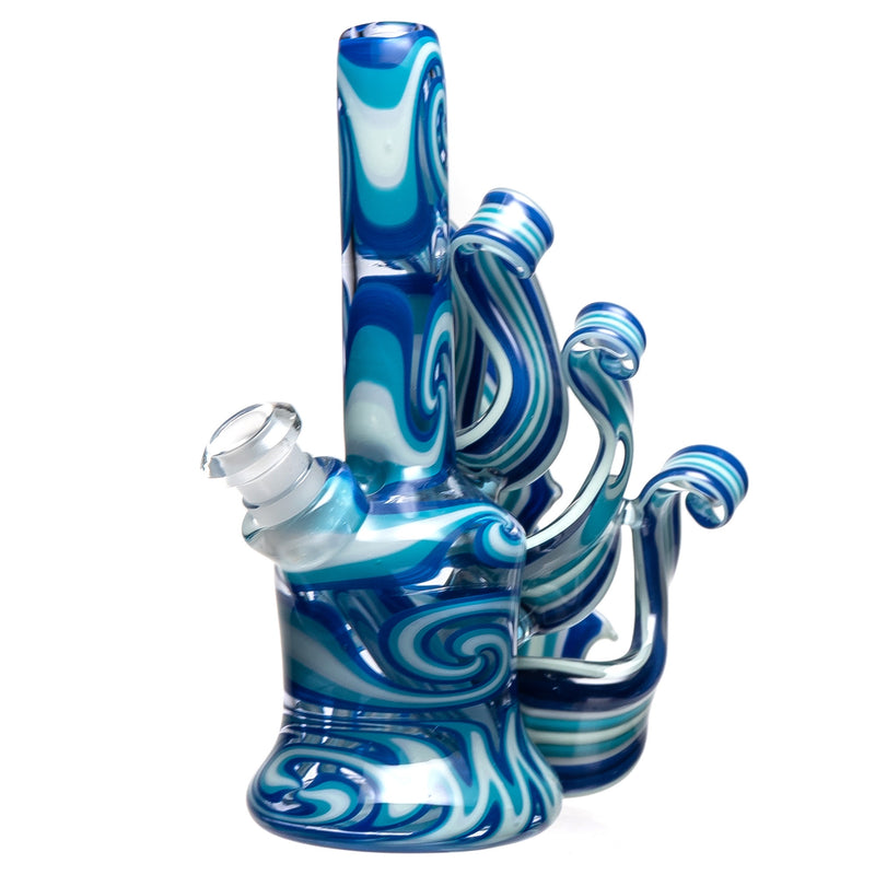 Robin Hood Glass - Worked Mini Tube - Ice - The Cave