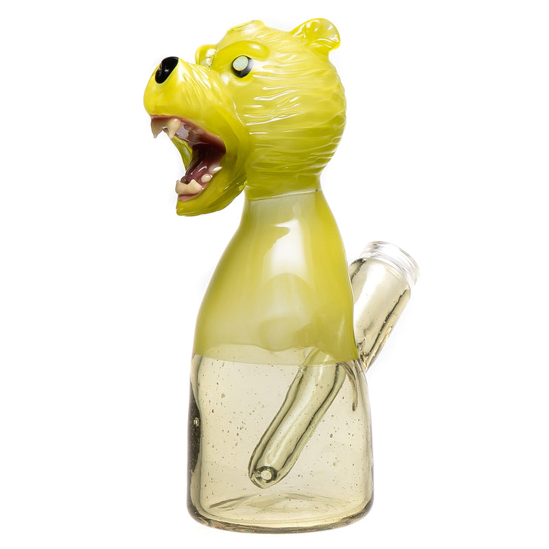 Seath Glass - Bear Jammer - Transparent Green & CFL Potion - The Cave