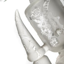 Liberty - Horned Fixed Bubbler - Carved & Blasted Gears - The Cave