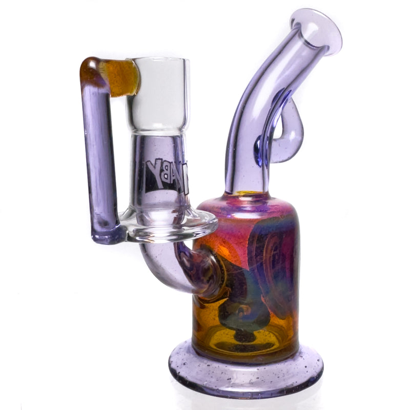 Naby - Pendant Bubbler - Purple Rain & Amber Purple - The Cave