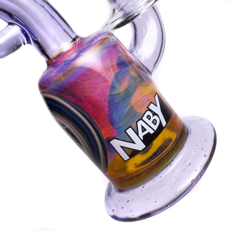 Naby - Pendant Bubbler - Purple Rain & Amber Purple - The Cave