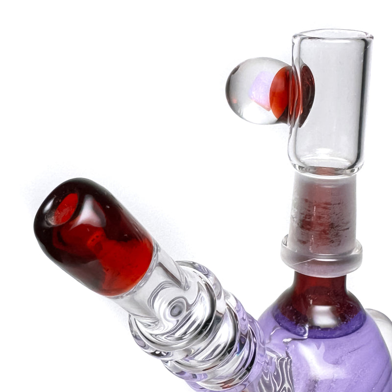 Naby - Footed Bubbler - Wysteria & Red Elvis - The Cave