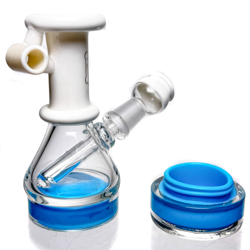 Perc Tech - Tiny Tube Pendant - White & Blue - The Cave