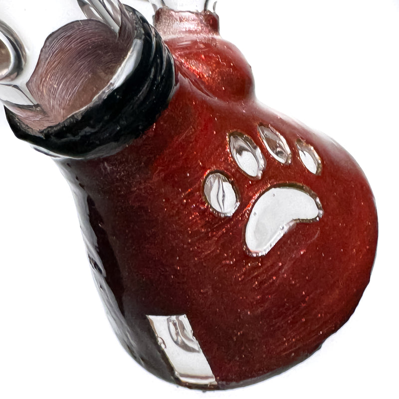 K-Nine x Big Pizzle - Tiny Tube - Red & Black Plated Patina - The Cave