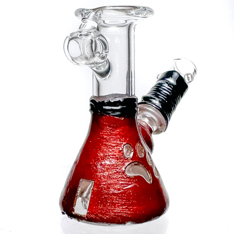 K-Nine x Big Pizzle - Tiny Tube - Red & Black Plated Patina - The Cave