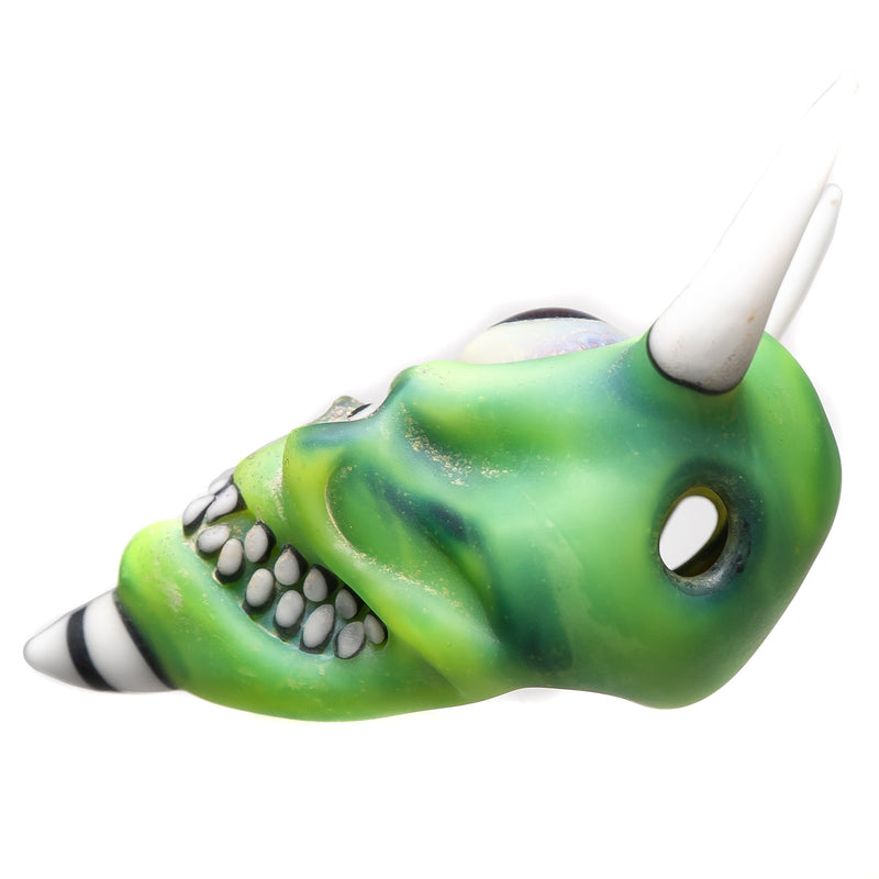 Aquarius - Skull Pendant - Third Eye - Slyme, White & Black - The Cave