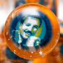 Freeek Glass x EON Glass - Horn Jammer Tube - UV Electric Flamingo - The Cave