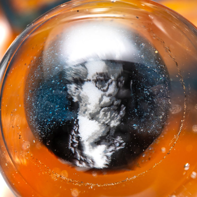 Freeek Glass x EON Glass - Horn Jammer Tube - UV Electric Flamingo - The Cave