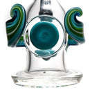 Robin Hood Glass - Sheild Rig - Agua Azul & Black - The Cave