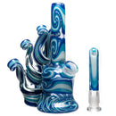 Robin Hood Glass - Worked Mini Tube - Ice - The Cave