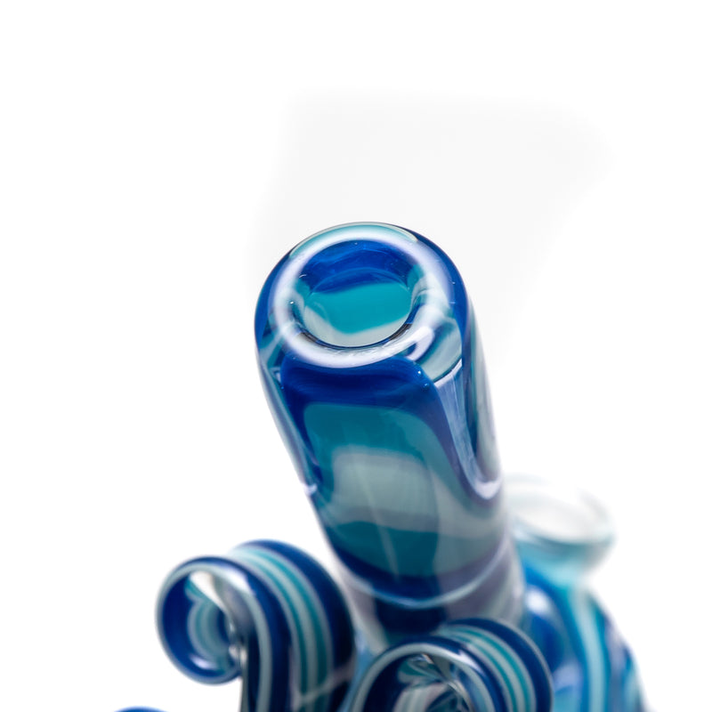 Robin Hood Glass - Worked Mini Tube - Ice - The Cave