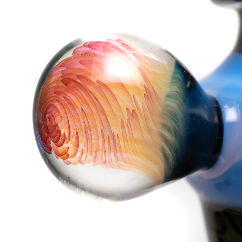 Broham Glass - Fume Pattern Jammer - Diet Blue Cheese - The Cave