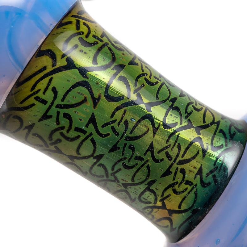 Broham Glass - Fume Pattern Jammer - Diet Blue Cheese - The Cave