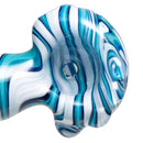 Justice Brown Glass - Worked Spoon Pipe - Ice - The Cave