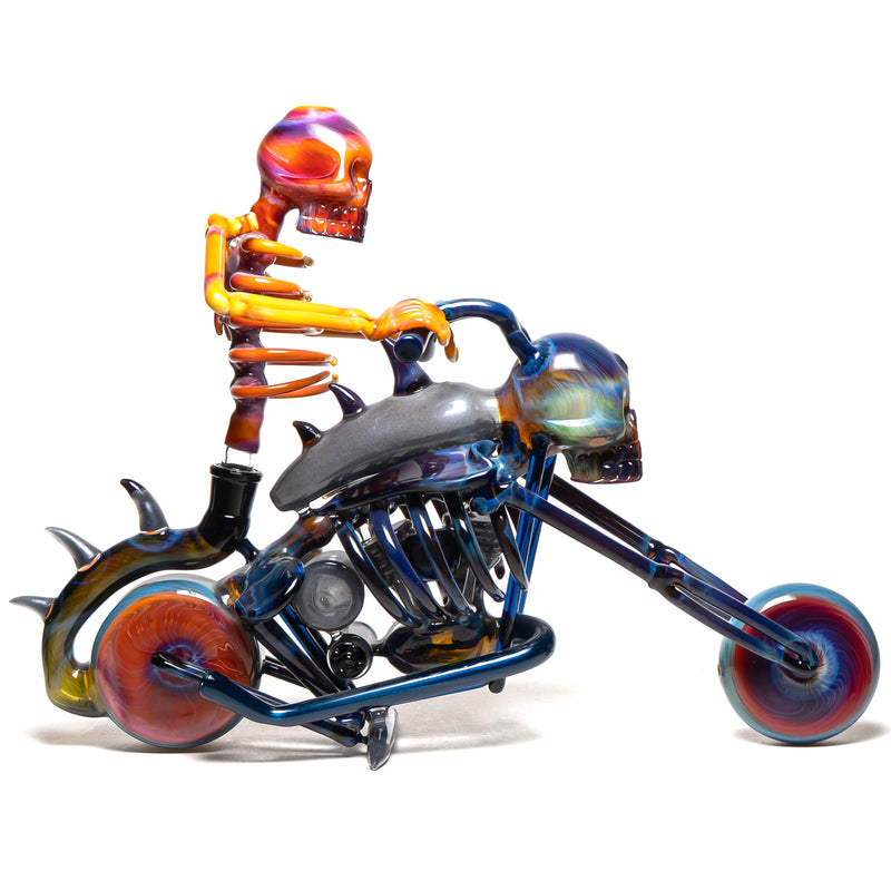 Carsten Carlile - Skeleton Motorcycle Set - The Cave