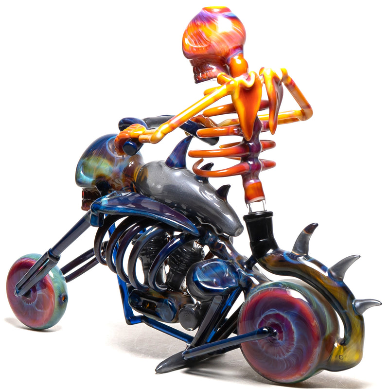 Carsten Carlile - Skeleton Motorcycle Set - The Cave