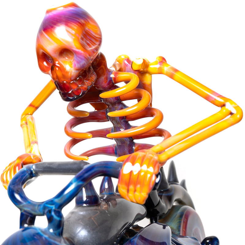 Carsten Carlile - Skeleton Motorcycle Set - The Cave