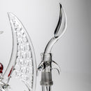 Scoz Glass - Dragon - Clear w/ Slyme Eyes - The Cave