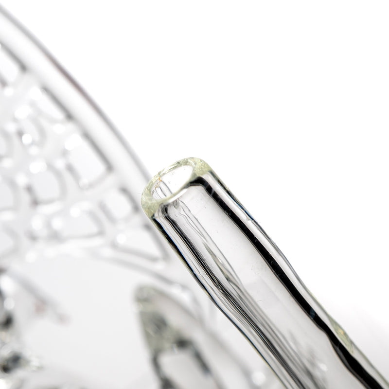 Scoz Glass - Dragon - Clear w/ Slyme Eyes - The Cave