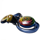 Carsten Carlile - Worked Horn Bubbler - Rainbow - The Cave