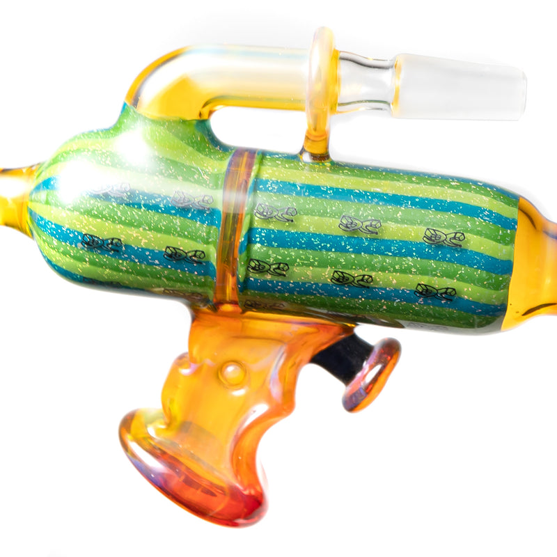 DC Glass - Noisy Cricket - Dichro Cactus & Amber Purple - The Cave