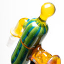 DC Glass - Noisy Cricket - Dichro Cactus & Amber Purple - The Cave